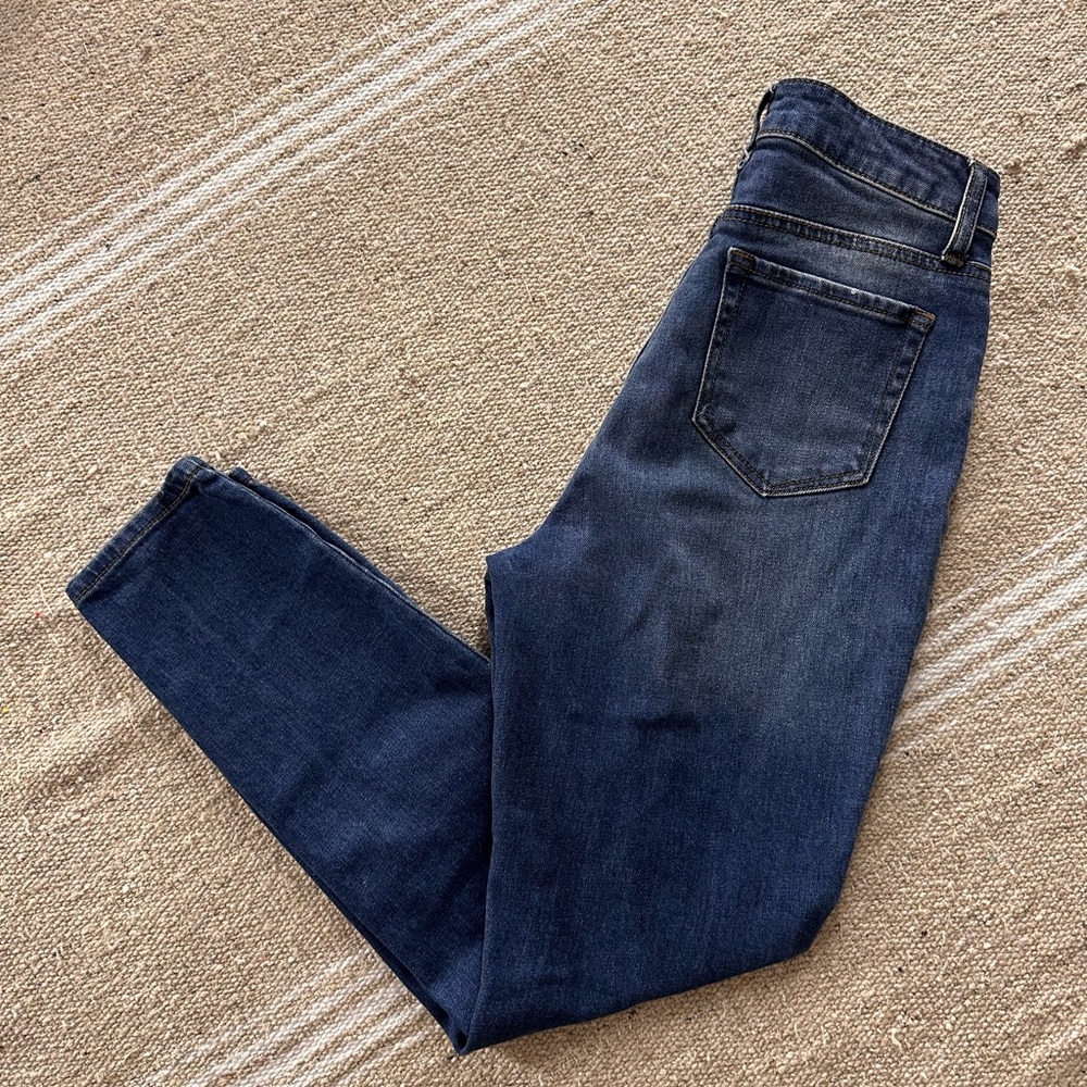 Hippie Laundry Womens 26 Almost Vintage Super High Rise Skinny Jeans